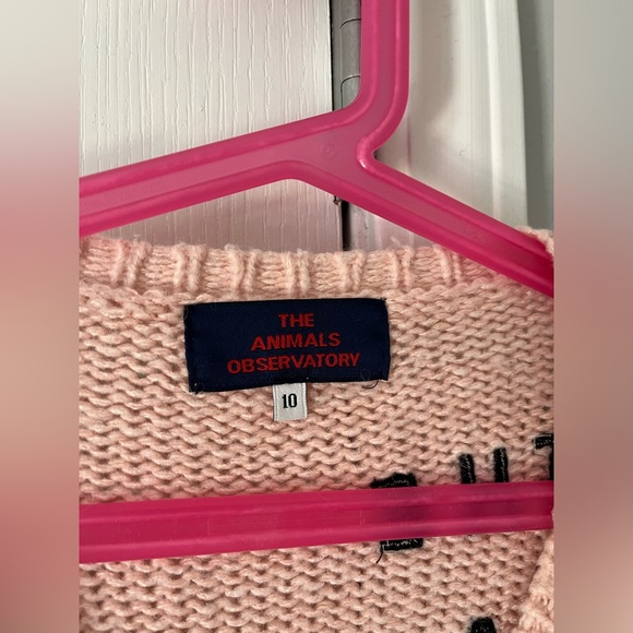 The Animals Observatory Logo Cardigan - Picture 4 of 4